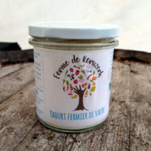 Yaourt fermier de vache Bretonne Pie Noir