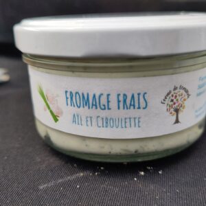 Fromage frais ail et ciboulette